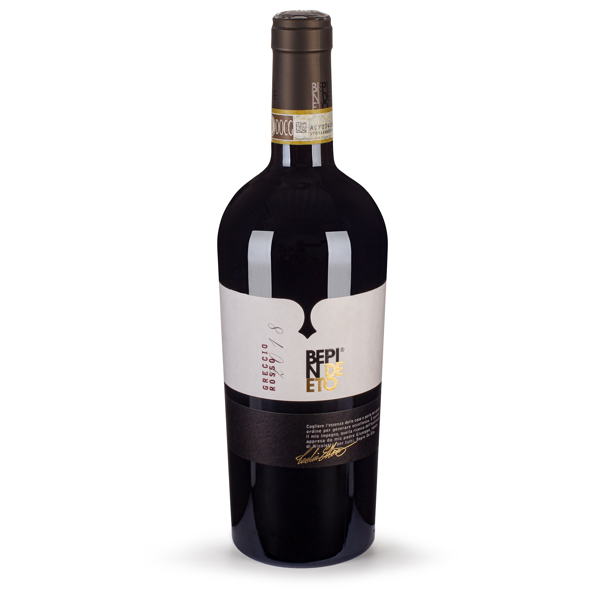 Bepin de Eto Greccio Rosso Colli di Conegliano DOCG